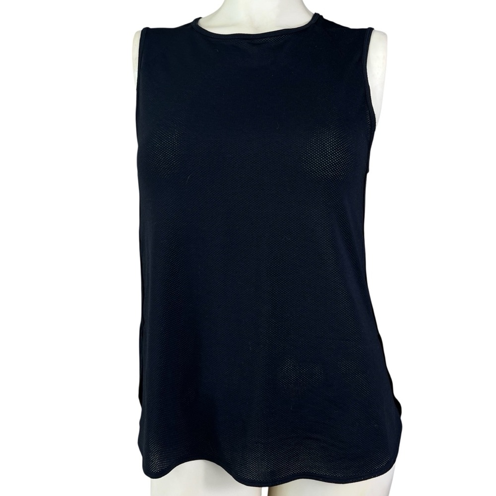 Lucy Women’s Small Black Mesh Muscle Tee